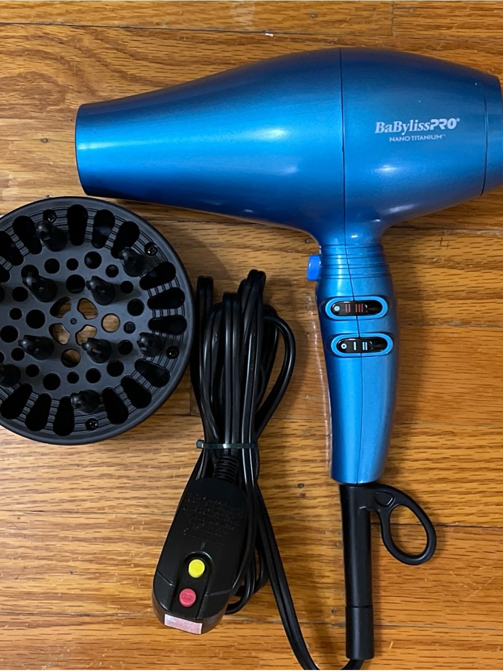 Babyliss pro nano titanium turbo extreme professional hair dryer with diffuser
